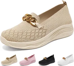 2024 New Orthopedic Women’s Breathable Slip on Arch Support Non-Slip Shoes, Orthopedic Shoes for Women