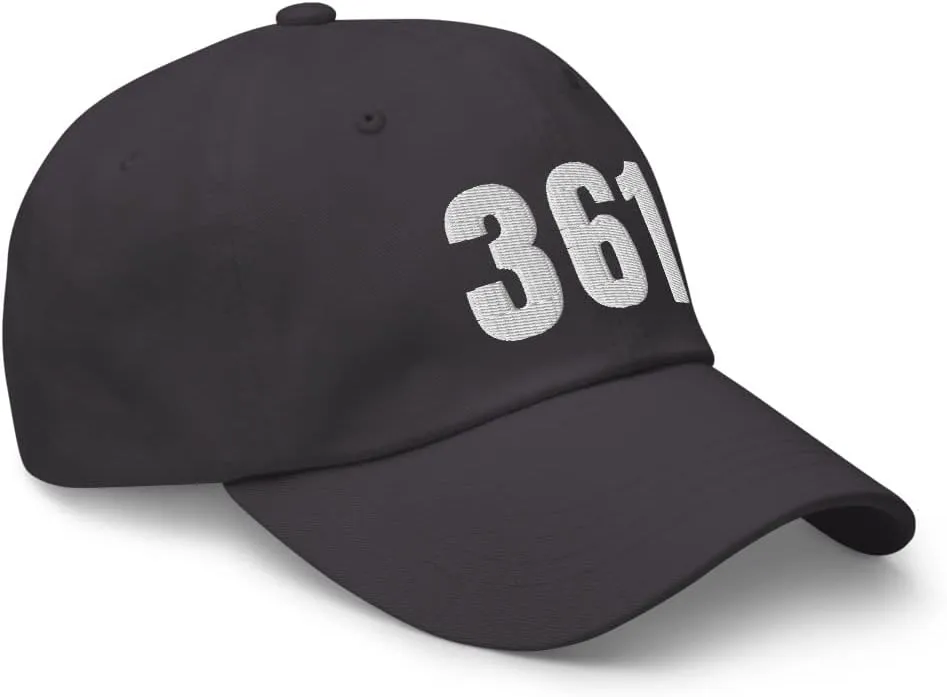 361 Hat Corpus Christi TX Hat Mobile Area Code 361 Dad Cap Embroidered Dad Hat Baseball Cap