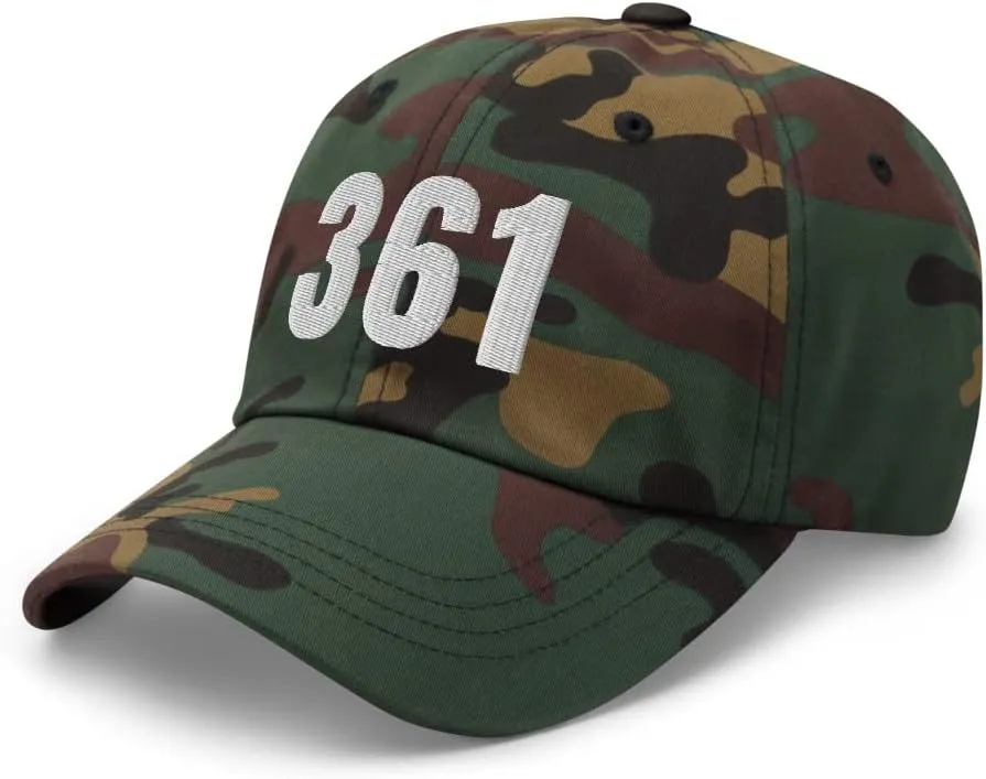 361 Hat Corpus Christi TX Hat Mobile Area Code 361 Dad Cap Embroidered Dad Hat Baseball Cap