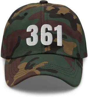 361 Hat Corpus Christi TX Hat Mobile Area Code 361 Dad Cap Embroidered Dad Hat Baseball Cap