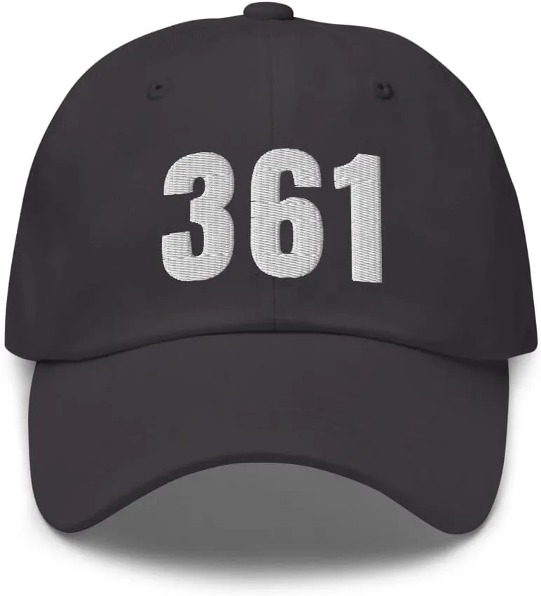 361 Hat Corpus Christi TX Hat Mobile Area Code 361 Dad Cap Embroidered Dad Hat Baseball Cap