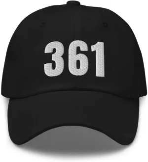 361 Hat Corpus Christi TX Hat Mobile Area Code 361 Dad Cap Embroidered Dad Hat Baseball Cap
