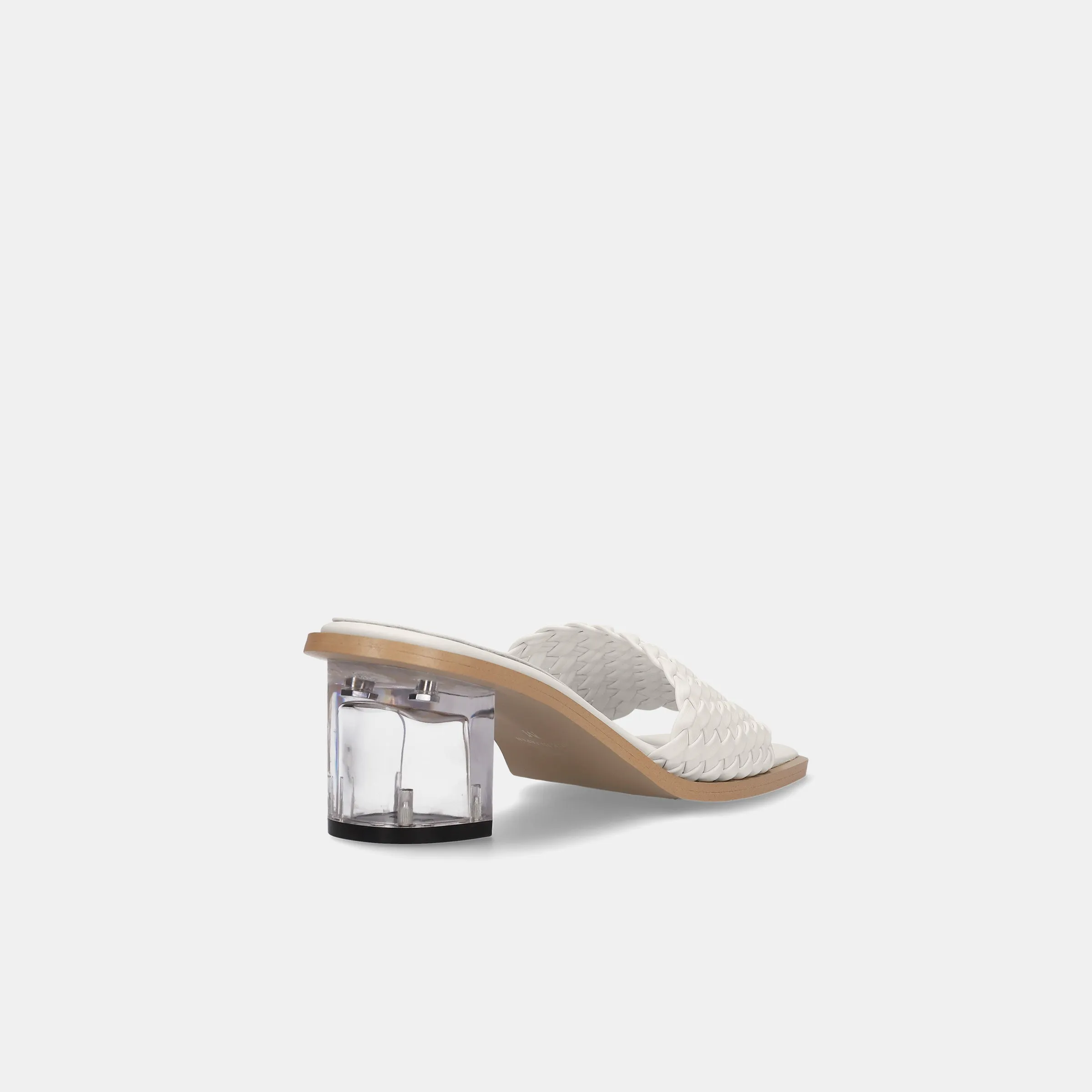 40% OFF: 2022SS: Wide Band Clear Heel Mule (m50002) Black
