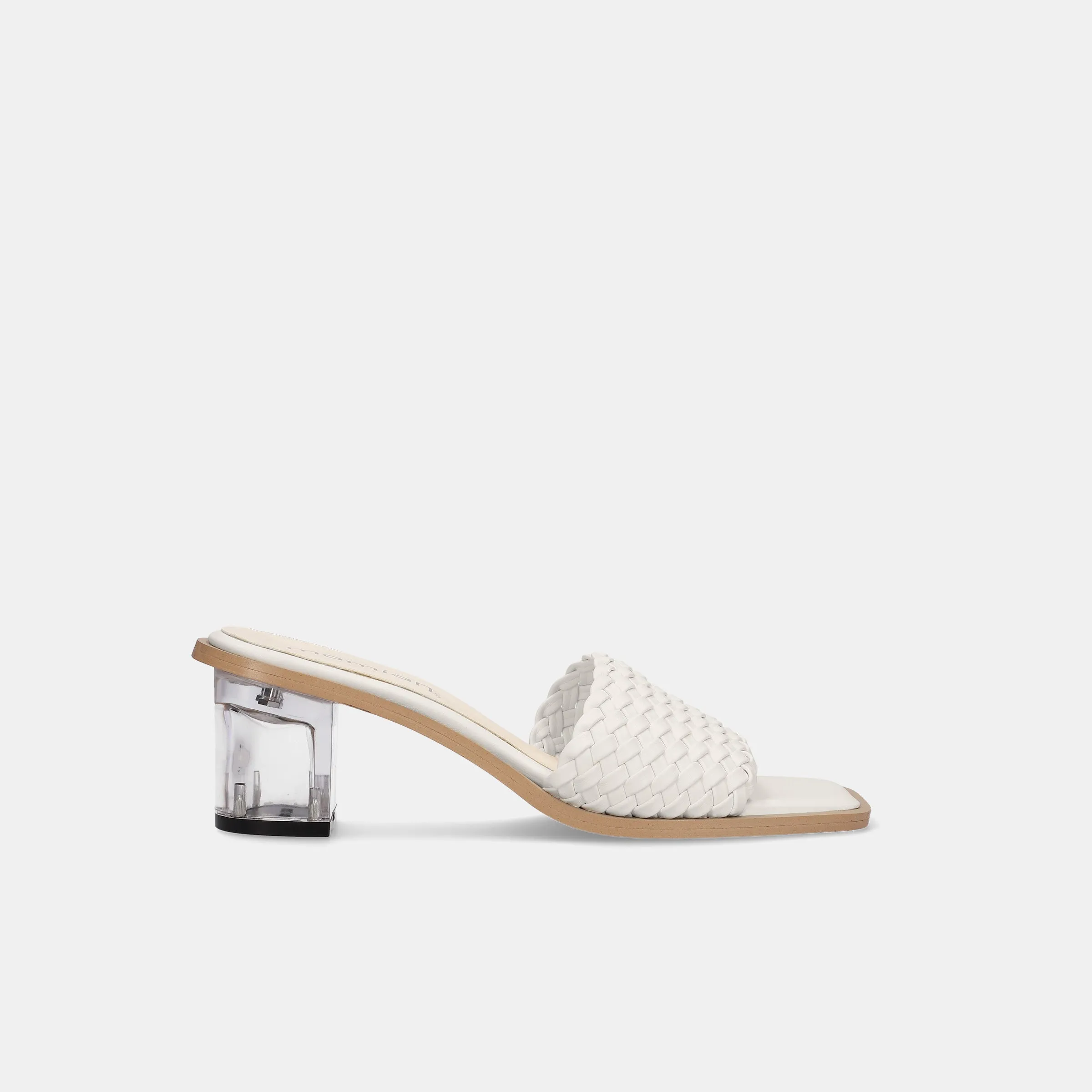 40% OFF: 2022SS: Wide Band Clear Heel Mule (m50002) Black