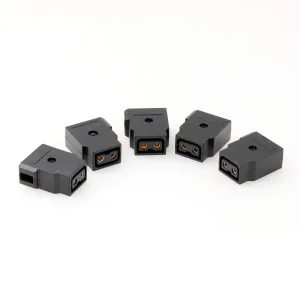 5pcs D-tap P-tap Female Power Connector for IDX Anton-Bauer Core SWX V-Mount Battery