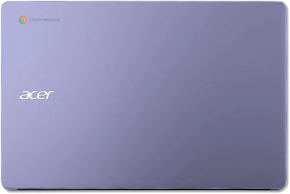 acer Chromebook Flagship Laptop Computer Light, 15.6" FHD Display, DualCore Intel Celeron N4500, 4GB RAM, 128GB Storage (64GB eMMC 64GB Card), Wi-Fi 6, 10  Hrs, Chrome OS  HubxcelAccessory Purple