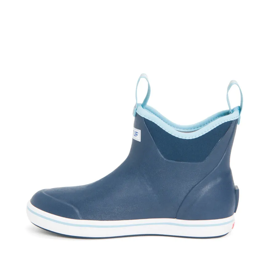 ANKLE DECK BOOT NAVY/BLUE