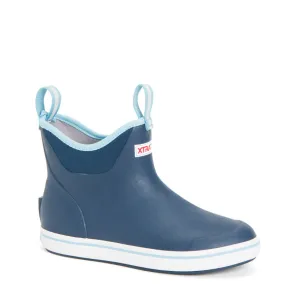 ANKLE DECK BOOT NAVY/BLUE