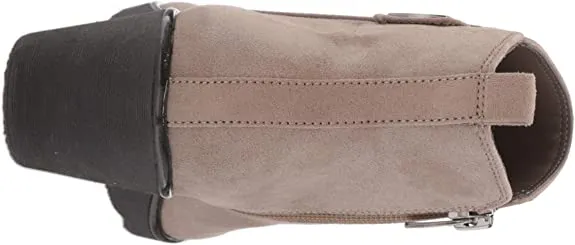 Anne Klein womens Wedge Ankle Fashion Boot, Taupe Multi, 5 US
