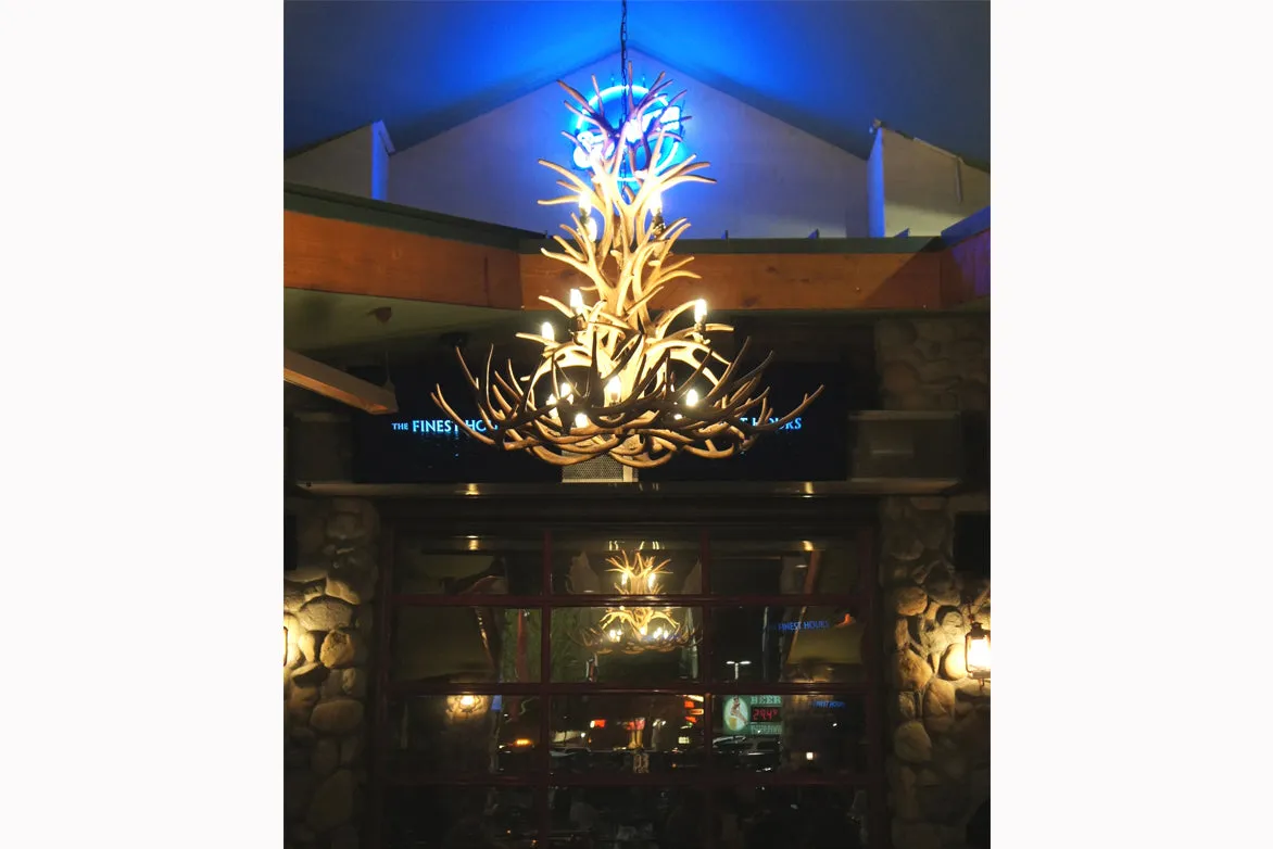 Antler Chandelier - 16 Light XL Mule (50"W x 51"H)