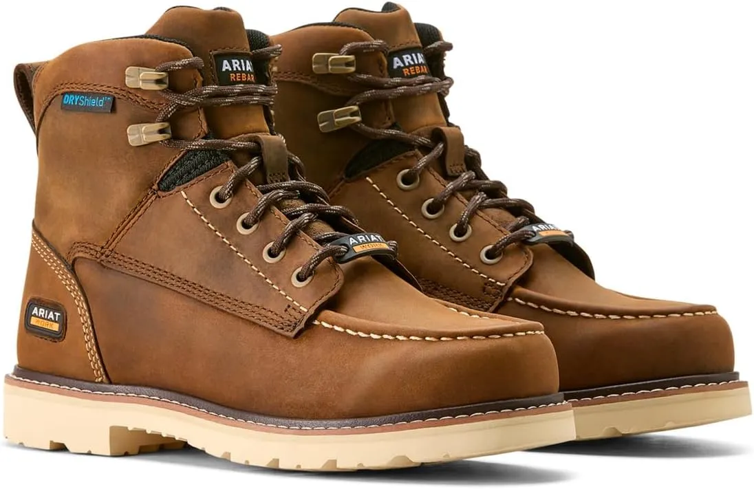 ARIAT Women's Rebar Lift Waterproof Work Boot Industrial