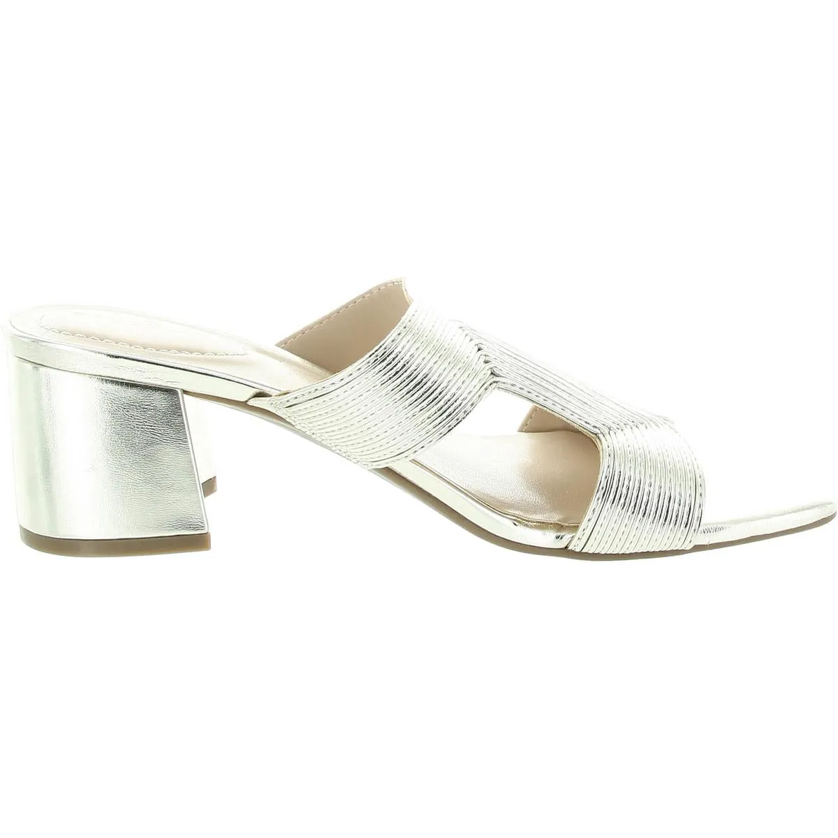 Bandolino Womens MERILY3 Laceless Woven Mule Sandals
