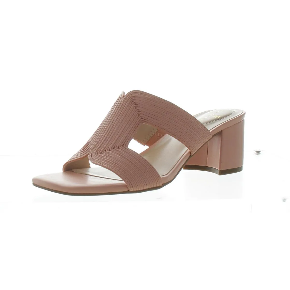 Bandolino Womens MERILY3 Laceless Woven Mule Sandals
