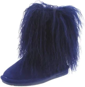 BEARPAW Toddler Boo Multiple Colors | Toddler's Boot Classic Suede | Toddler's Slip On Boot | Comfortable Winter Boot