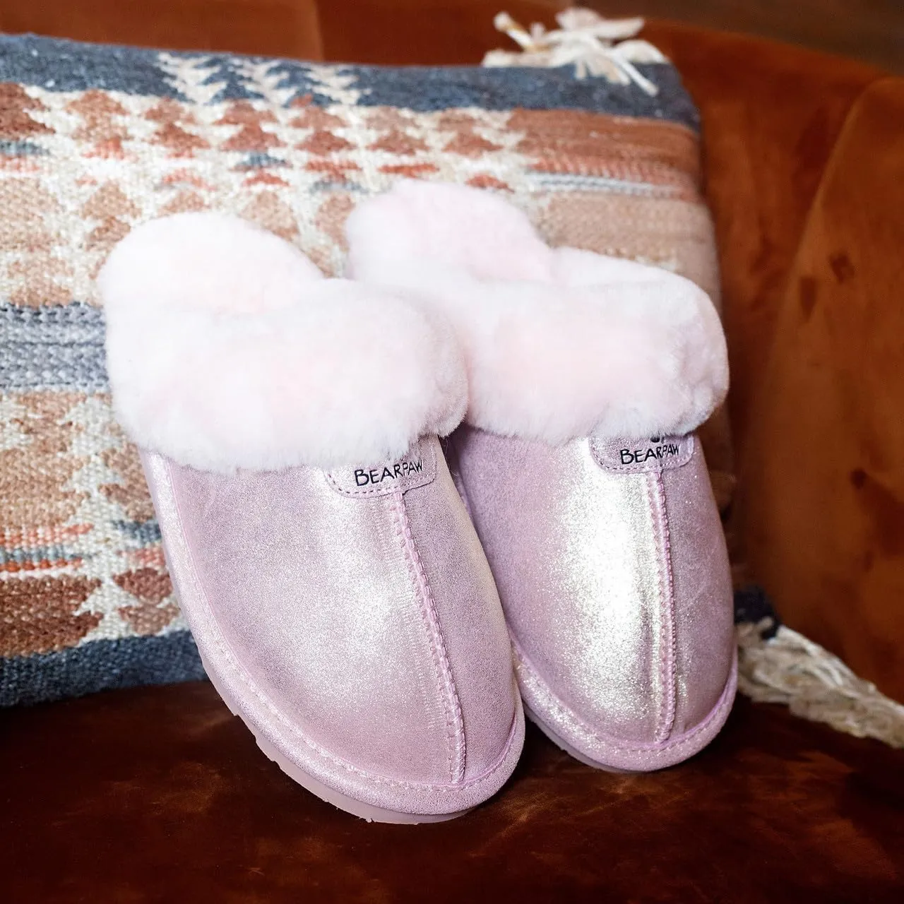 BEARPAW Women's Loki Exotic Multiple Colors | Women's Slippers | Women's Shoes | Comfortable & Light-Weight