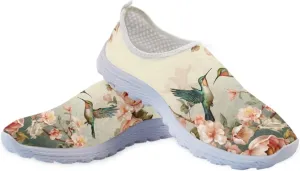 Belidome Slip On Sneakers Clipper Shoes for Women Men Casual Comfortable Walking Running Footwear