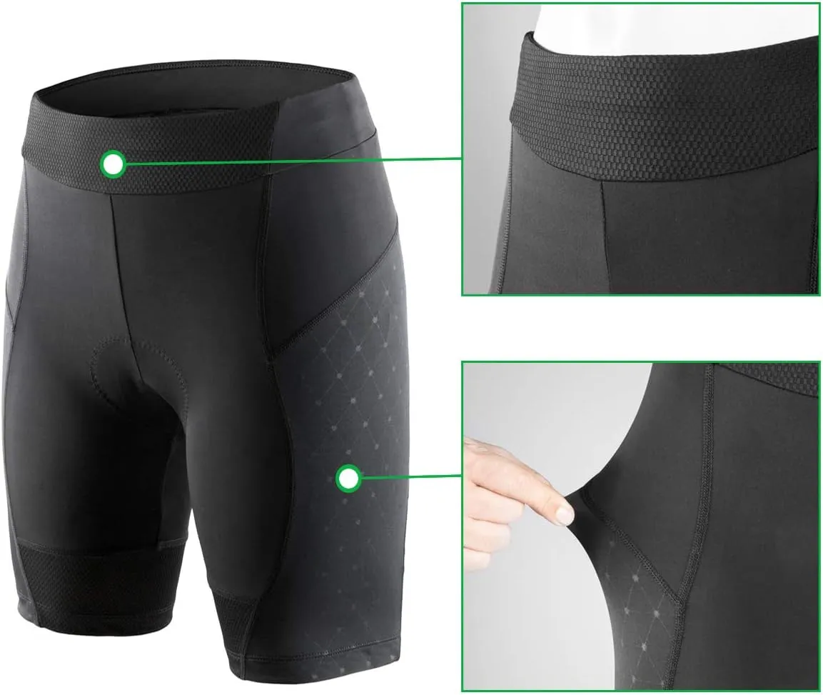 beroy Women Breathable Bike Shorts, Cycling Shorts with 3D Gel Pad