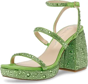 Betsey Johnson Women's Denni Heeled Sandal