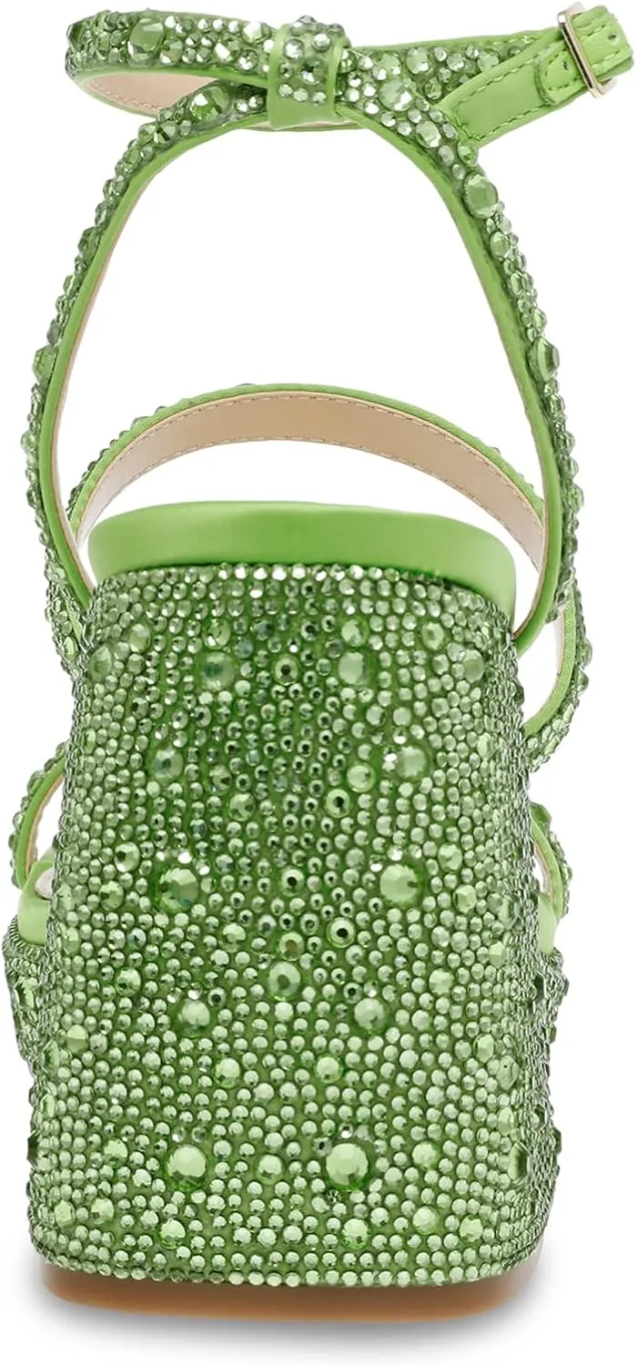 Betsey Johnson Women's Denni Heeled Sandal