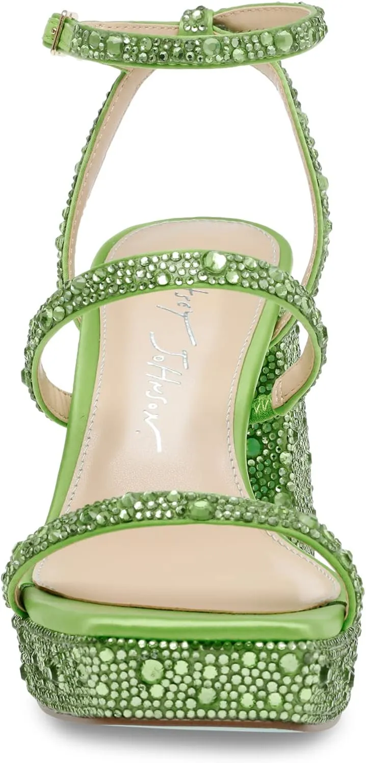 Betsey Johnson Women's Denni Heeled Sandal
