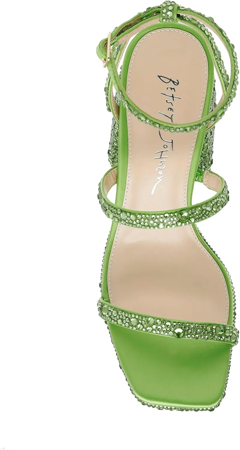 Betsey Johnson Women's Denni Heeled Sandal