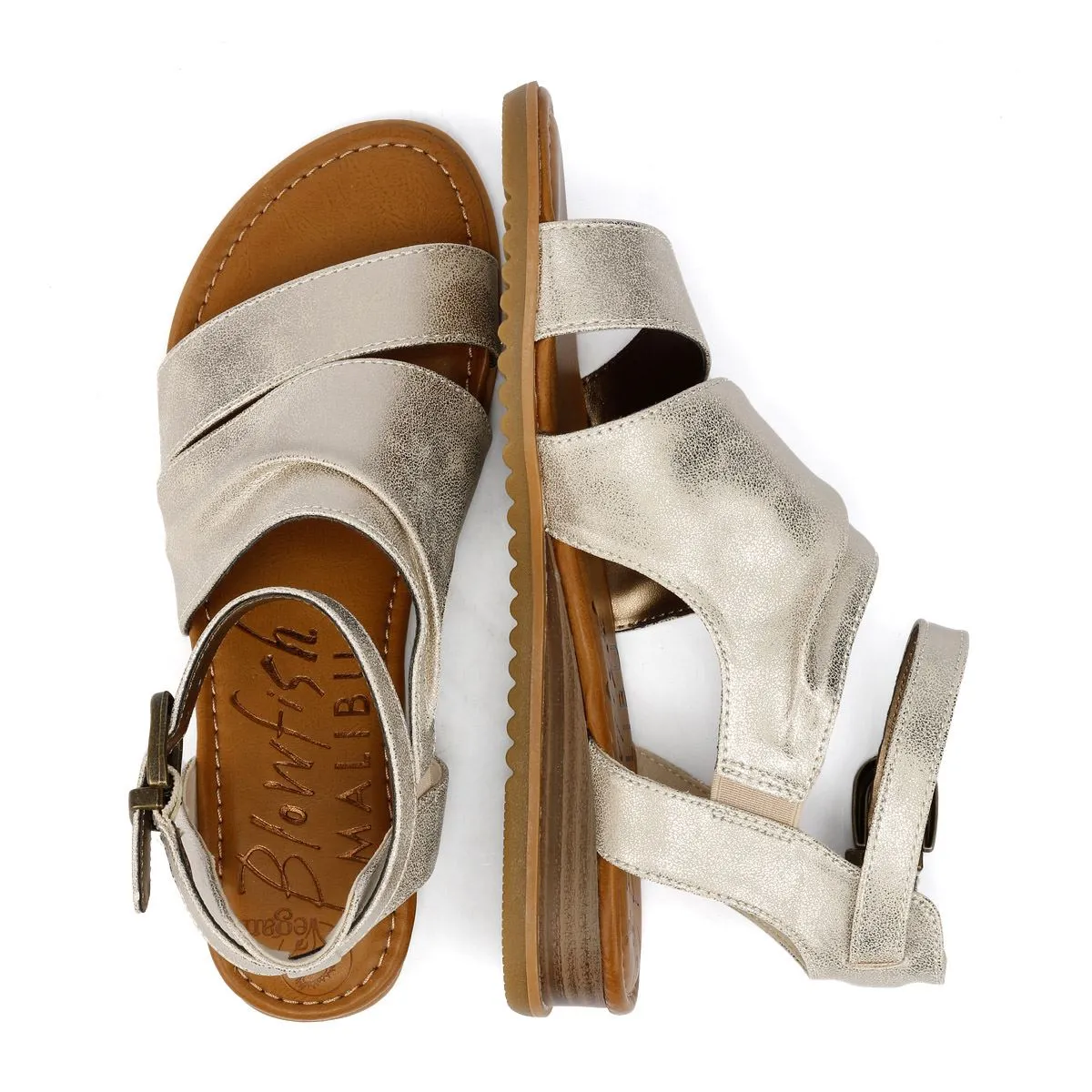 Blowfish Malibu Balana Women's Cloud Metallic Sandals