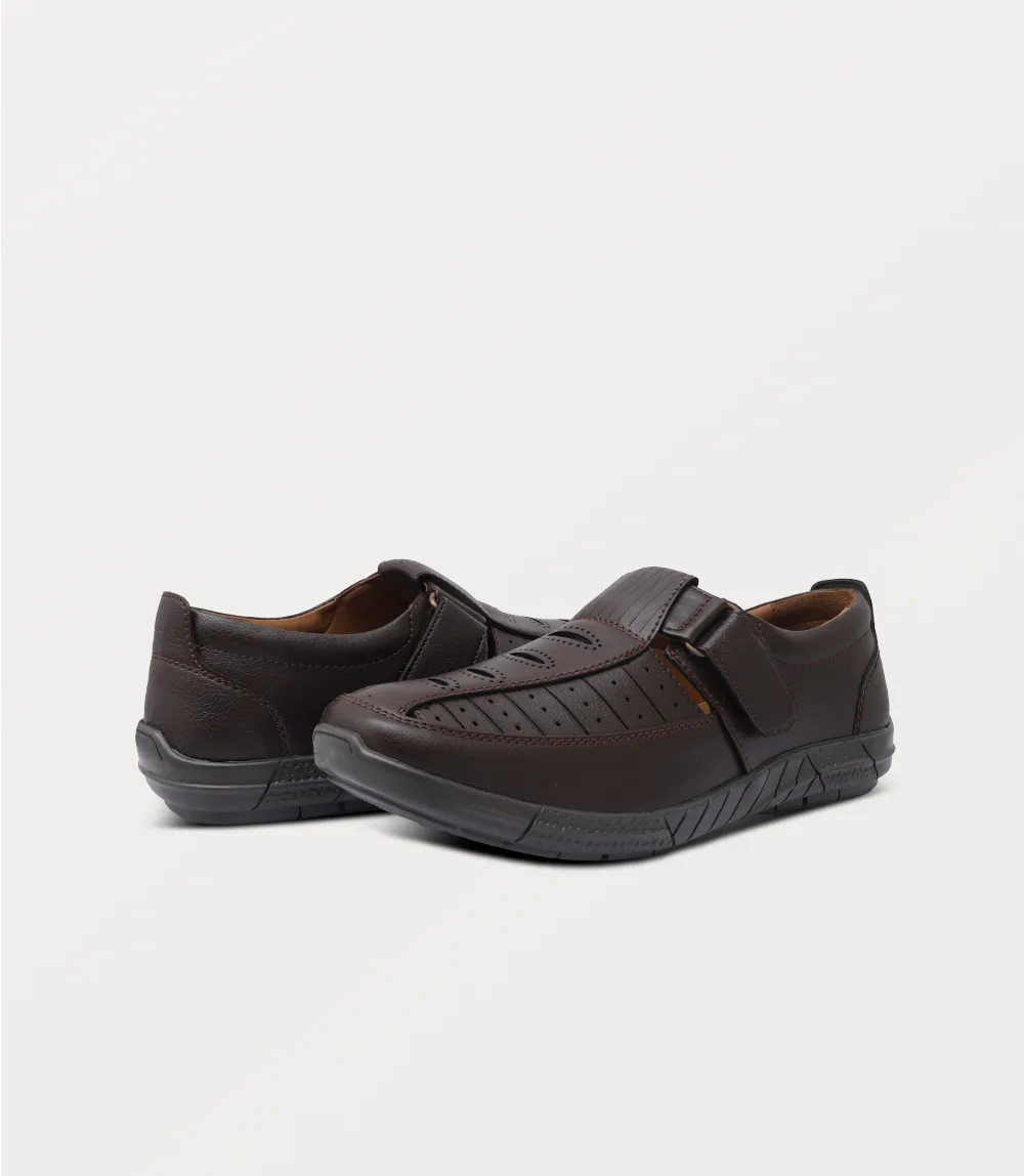 BM6866-BROWN-Men Sandal