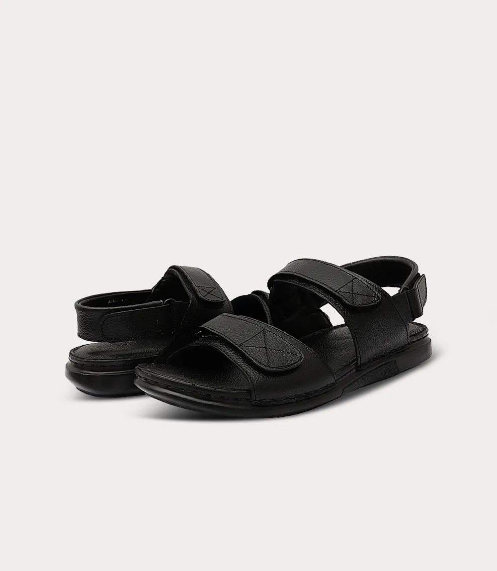 BM6880-BLACK-Men Sandal