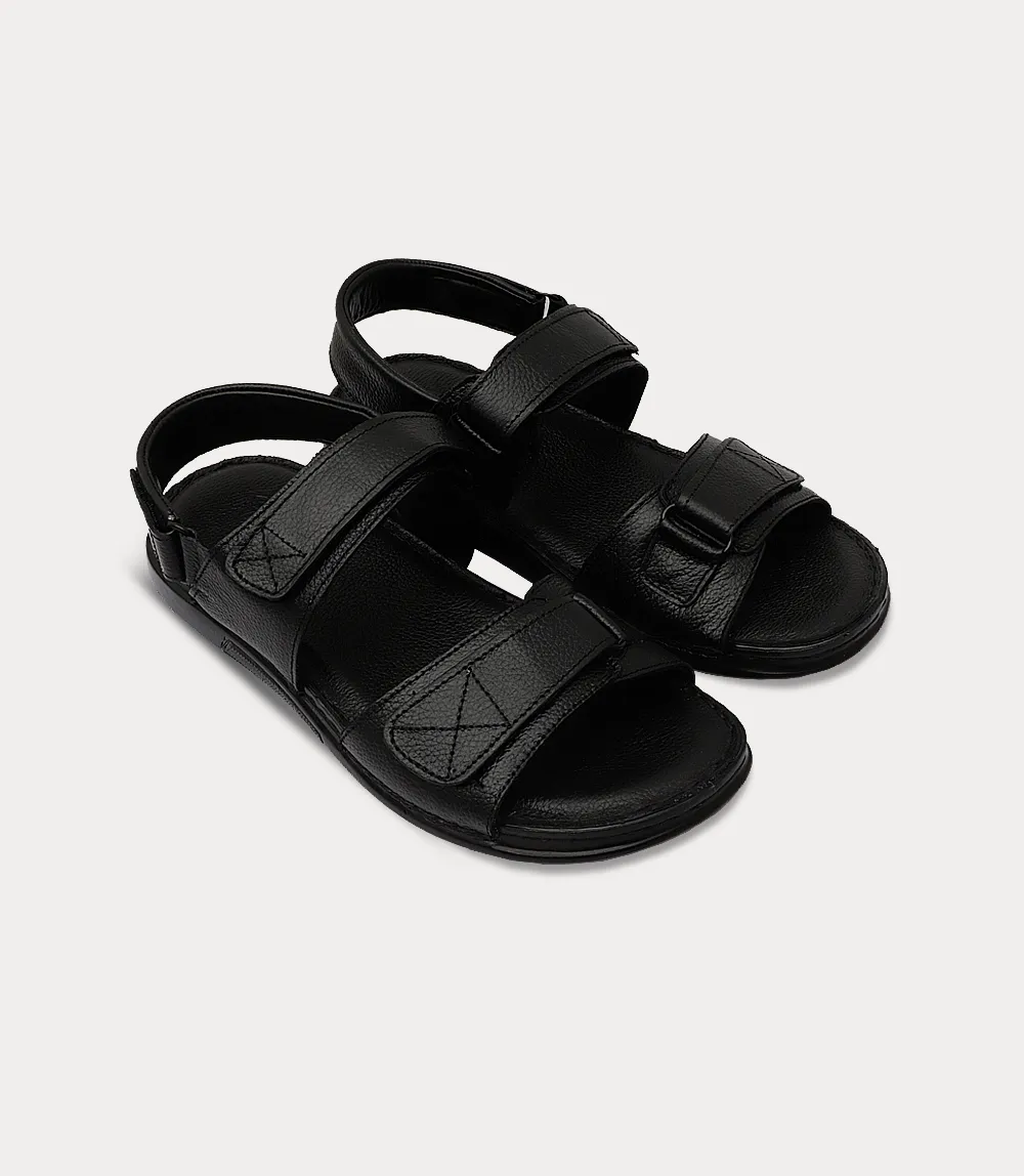 BM6880-BLACK-Men Sandal
