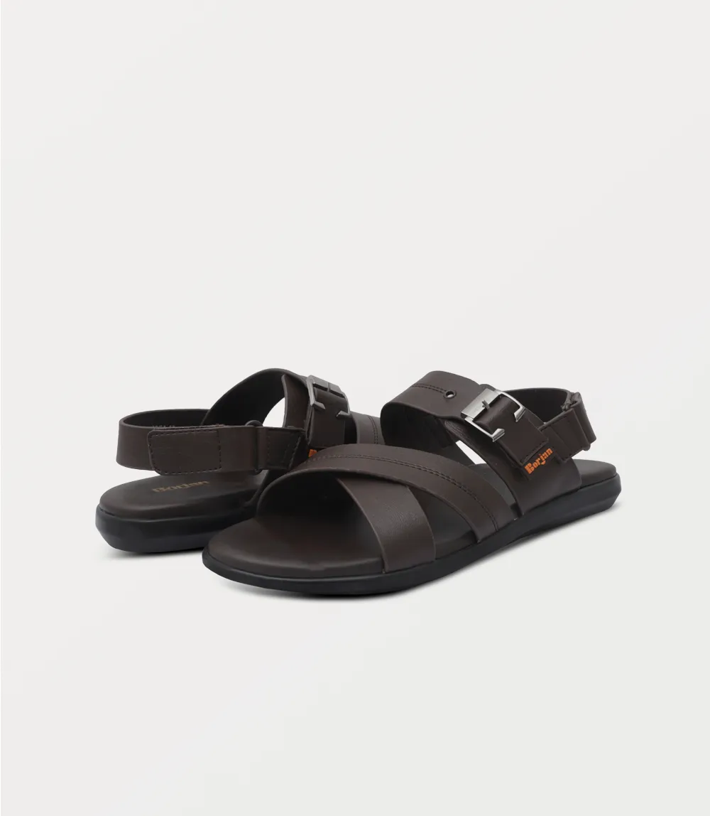BM6898-ESPRESSO-Men Sandal