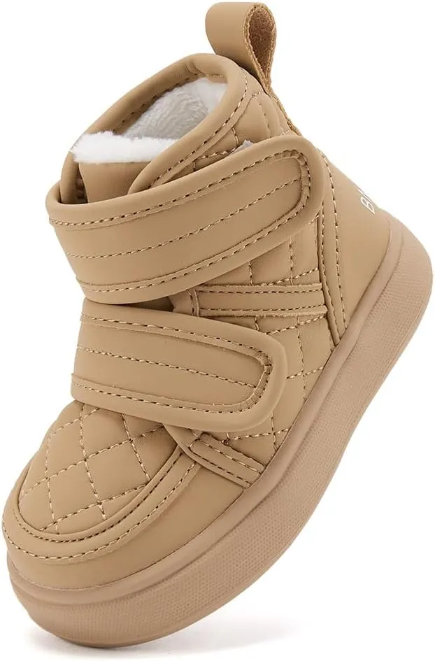 BMCiTYBM Baby Snow Boots Boys Girls Winter Infant Shoes Anti-Slip 6 9 12 18 24 Months Faux Fur