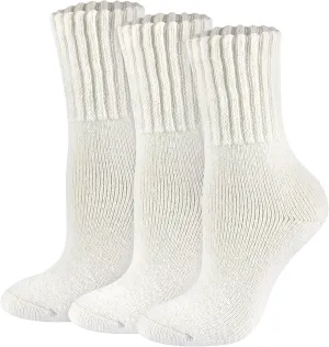 Boot Socks for Women Thermal Warm Socks for Men Winter Thick Hiking Crew Sock Women Youth 3/5 Pairs 5-10