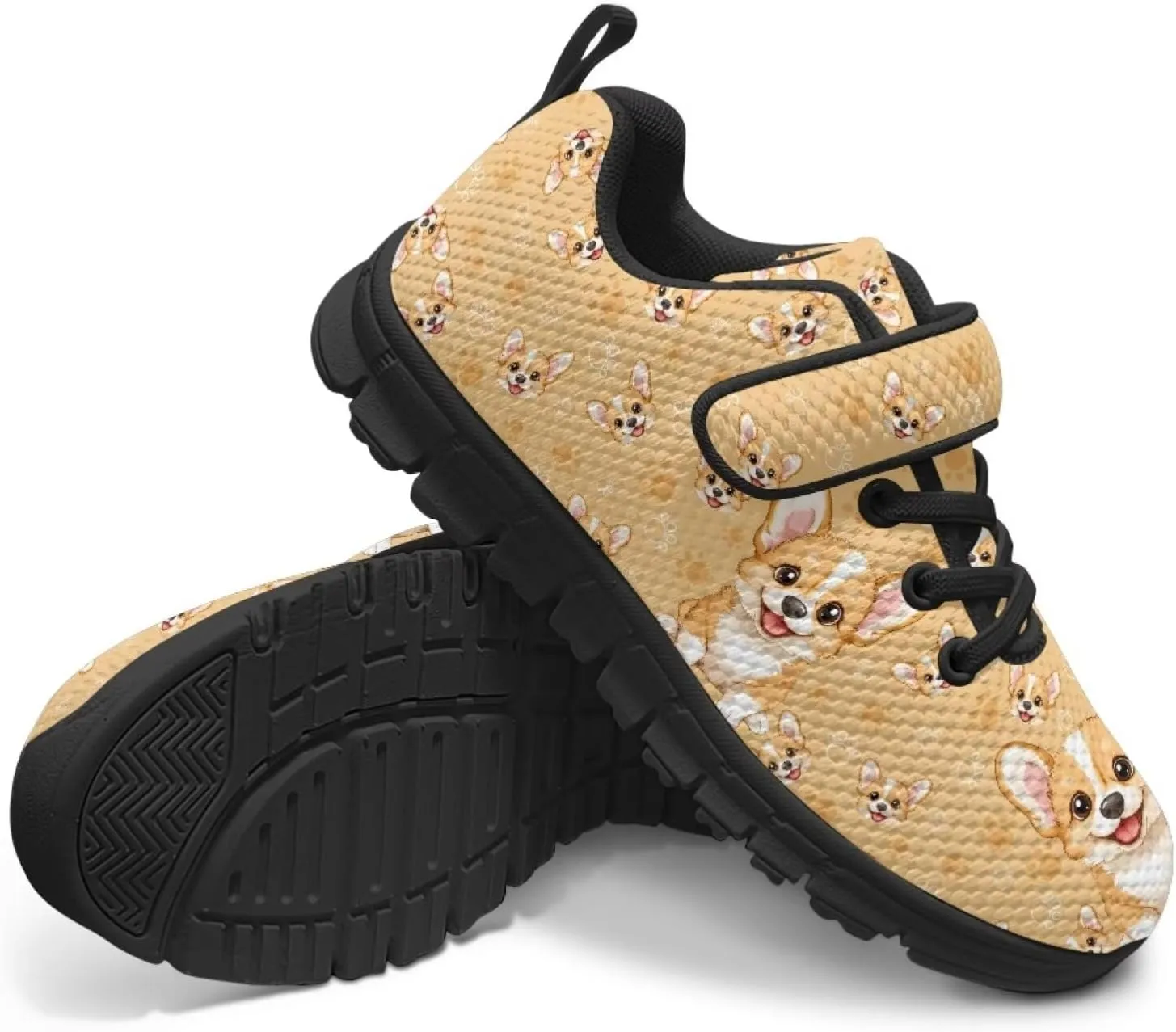Boys School Running Shoes Comfortable Slip On Athletic Shoes for Kids