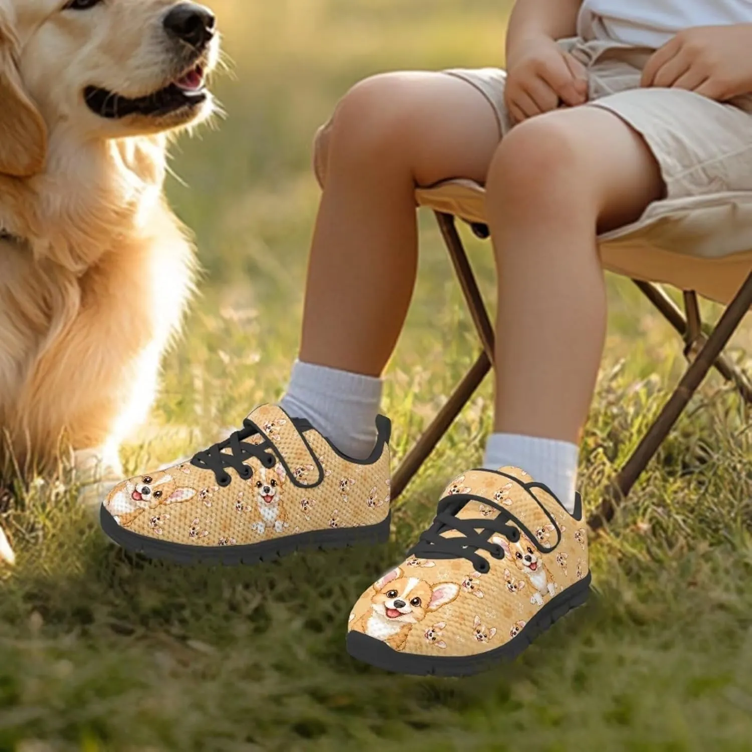 Boys School Running Shoes Comfortable Slip On Athletic Shoes for Kids