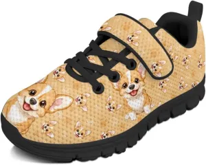 Boys School Running Shoes Comfortable Slip On Athletic Shoes for Kids