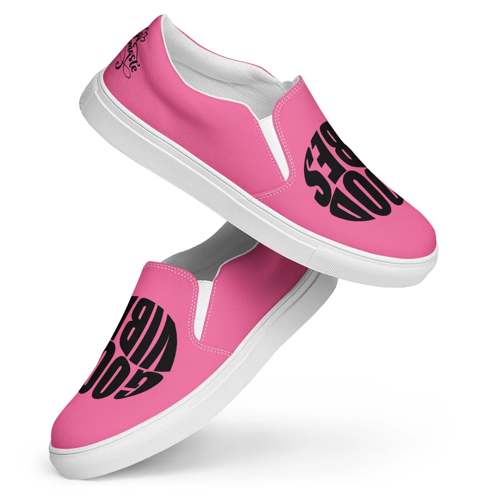 Brilliant Rose Women’s Canvas Shoes
