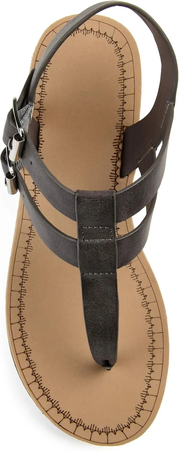 Brinley Co Women's Bianca Wedge Sandal