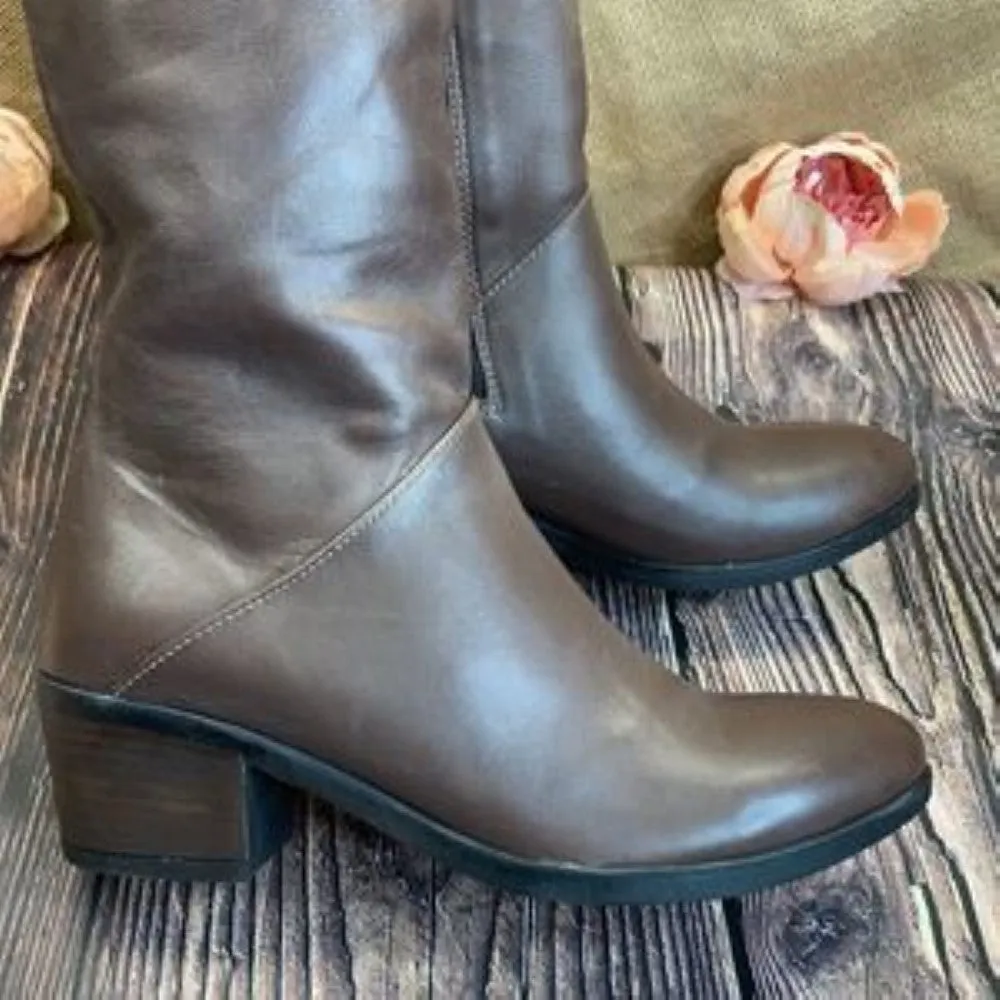 Bueno Brown Leather Curious Boots 37M