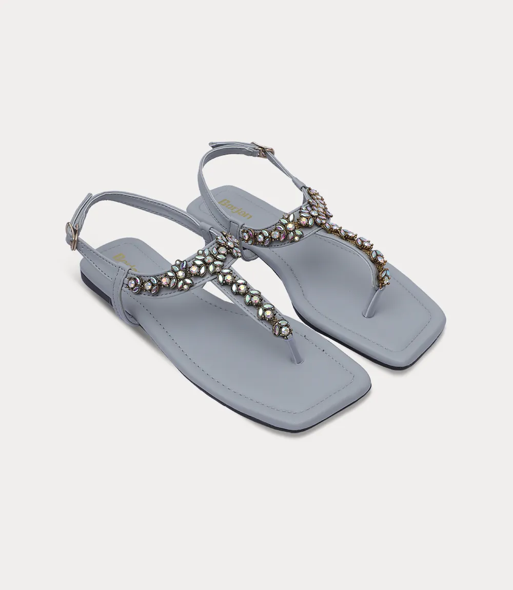 BW10421-GREY-Women Sandal