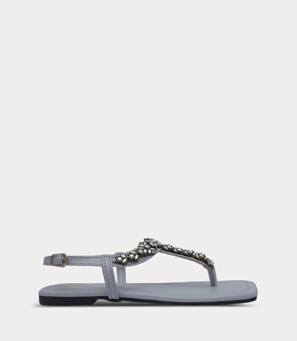 BW10421-GREY-Women Sandal