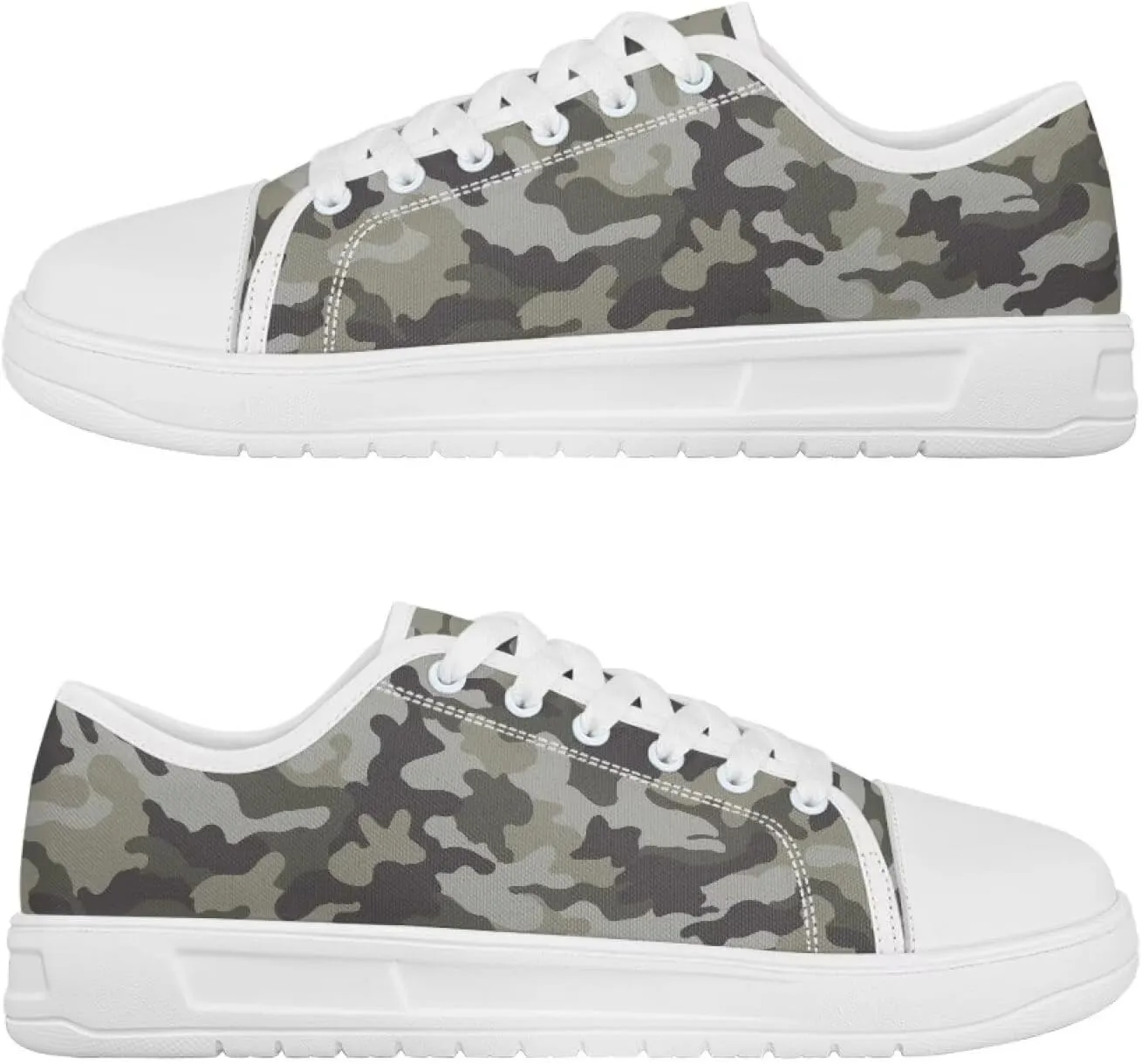 Canvas Shoes for Women Classic Mesh Breathable Lightweight Non-Slip Sneakers Slip On Tennis Walking Shoes US 5.5-13.5