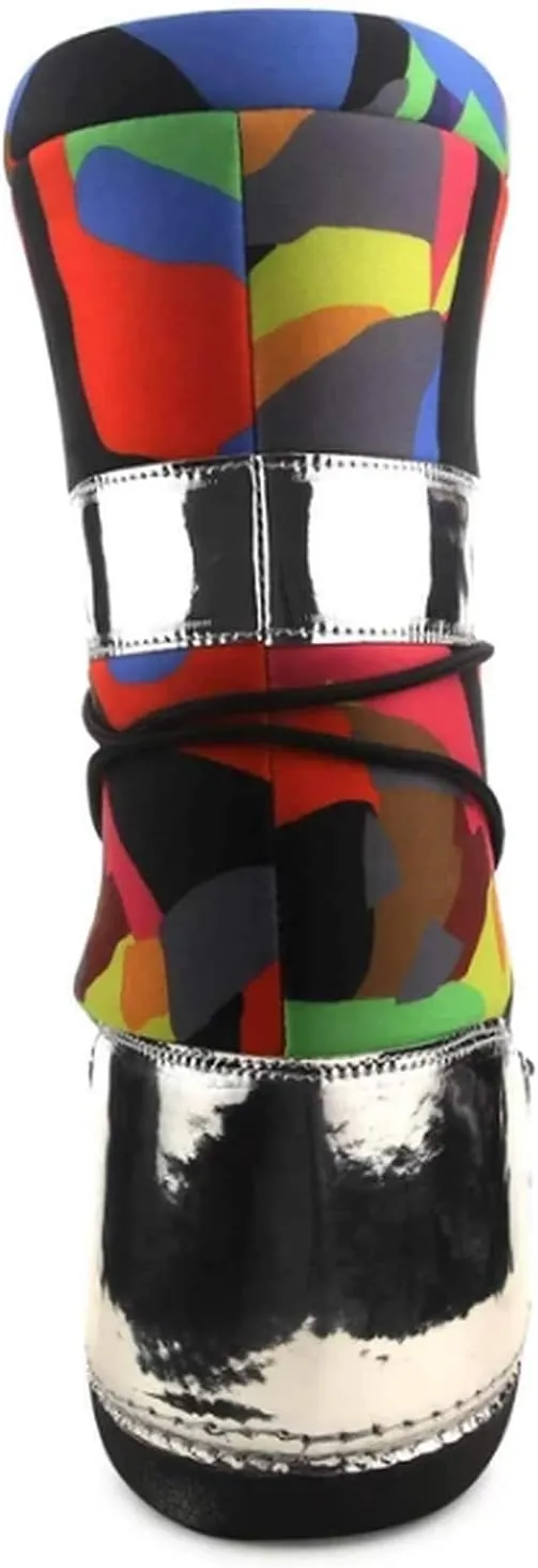 Cape Robbin Puffy Lace Up Mid Calf Cozy Winter Boots