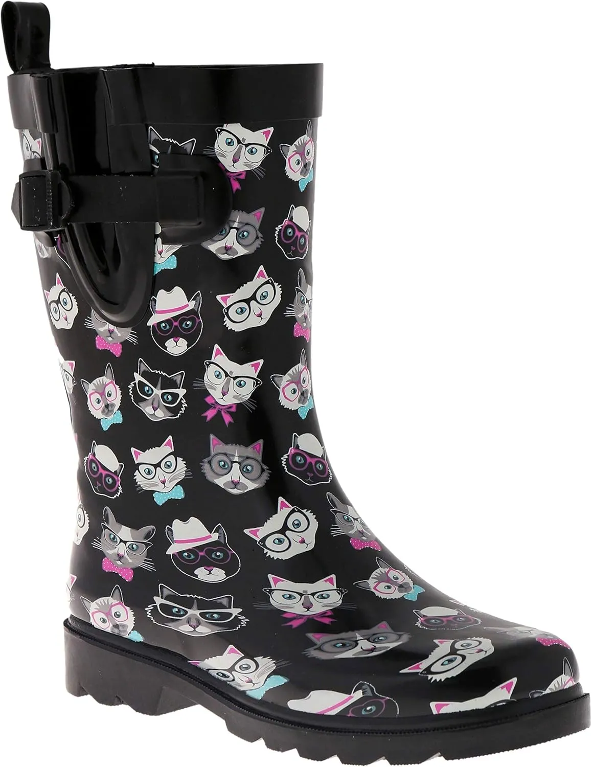 Capelli New York Ladies Mid-Calf Rubber Rain Boots
