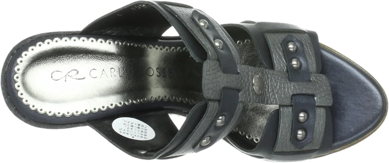 Carlo Rossetti CR4504 Wedge Sole Mule Sandals