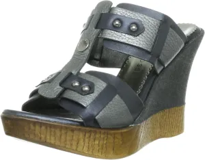 Carlo Rossetti CR4504 Wedge Sole Mule Sandals