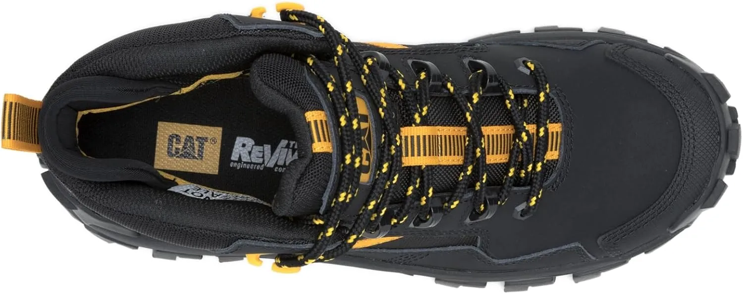 CAT Men's Invader Mid Vent Waterproof Non Metallic Composite Toe Ankle Boot