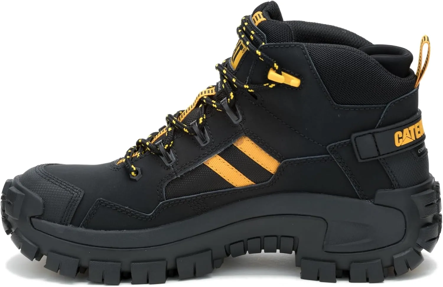CAT Men's Invader Mid Vent Waterproof Non Metallic Composite Toe Ankle Boot