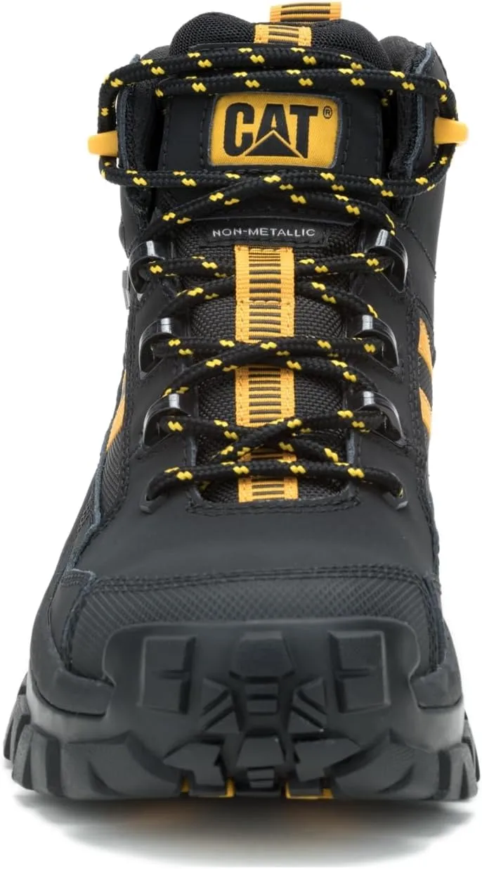 CAT Men's Invader Mid Vent Waterproof Non Metallic Composite Toe Ankle Boot