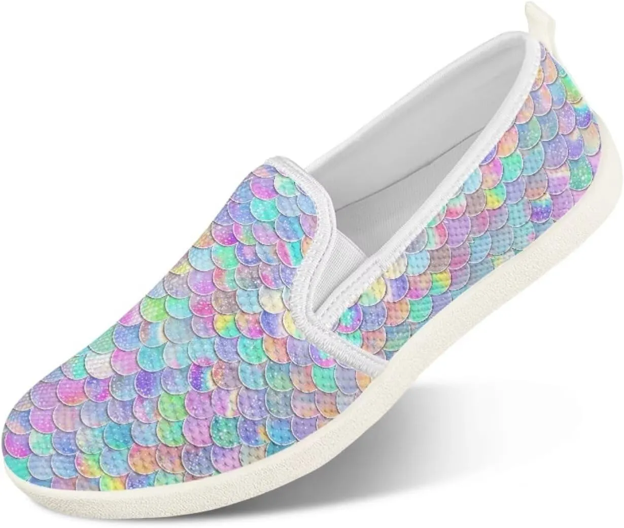 chaqlin Loafers for Women Flat Drop in Low Top Clipper Slip On Beach Travel Comfy Tennis Shoes Fashion Dress Loafers