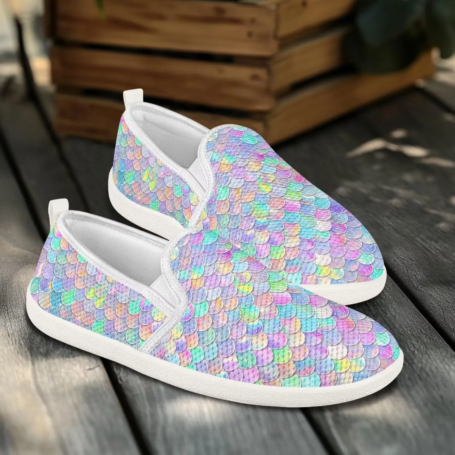 chaqlin Loafers for Women Flat Drop in Low Top Clipper Slip On Beach Travel Comfy Tennis Shoes Fashion Dress Loafers